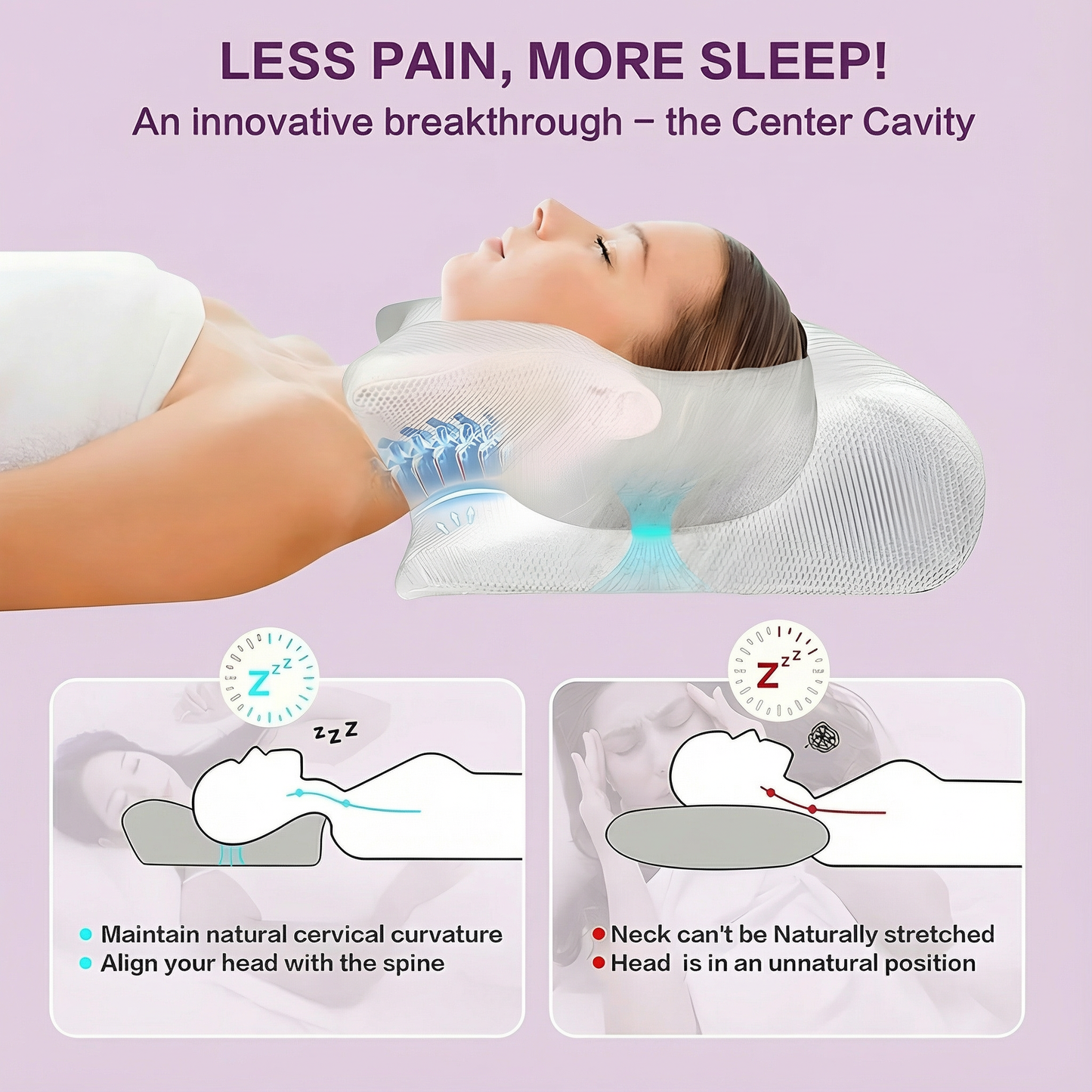 Nurtava™ - Anti Snoring Pillow